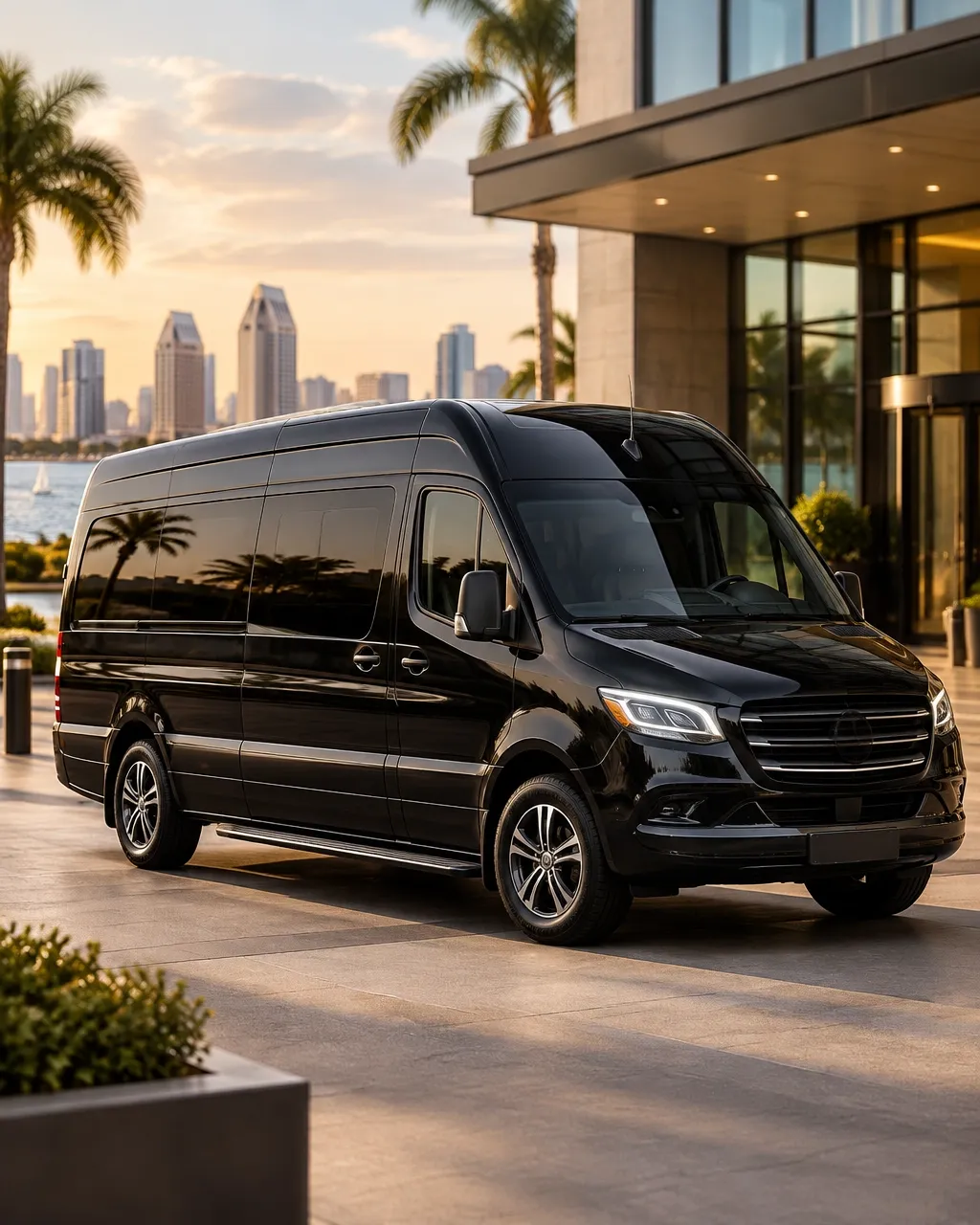 Executive passenger sprinter for group transportation